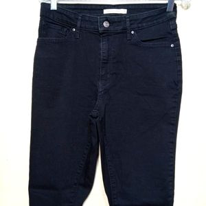 Levi Strauss & Co women's 721 hi rise skinny denim jeans size 31